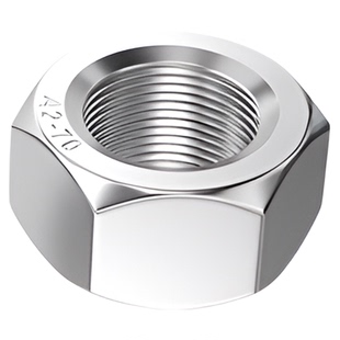 304不锈钢反牙六角螺母细牙螺帽左旋左牙螺丝帽M3M4M5M6M8M10-M33