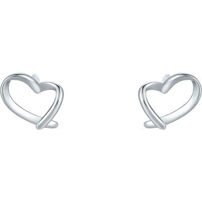 周六福铂金耳钉女PT950白金耳饰