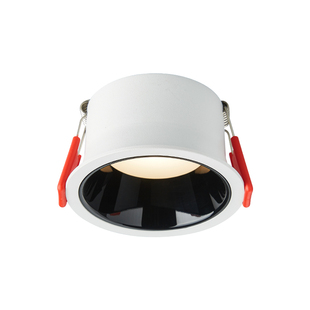 led无主灯照明超薄筒灯深藏防眩光窄边框家用过道嵌入式吸顶孔灯