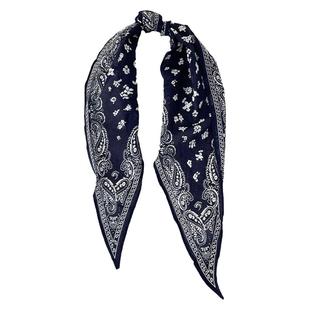 头巾复古腰果花发带丝巾绑发扎头发的发圈飘带头绳发饰女2025新款