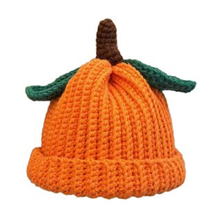 手工DIY钩织材料包秋冬宝宝成人帽子大吉大利苹果马新年自制礼物