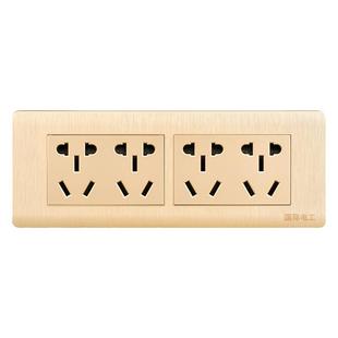 118型自由组合模块一二三四位墙壁暗装开关面板插排电源插座家用