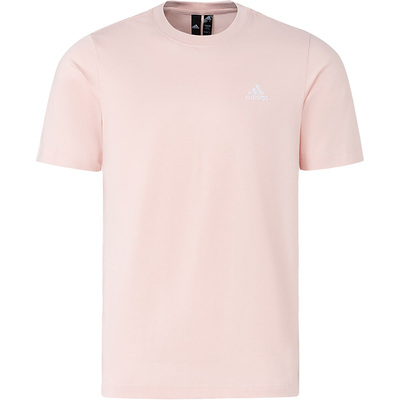 阿迪达斯男女运动透气圆领短袖