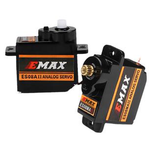 银燕舵机EMAX es08ma 12g金属齿轮ES08A ES08D ES08MD 9g数码舵机