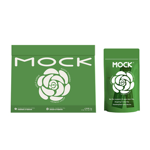 【胡可推荐】MOCK墨客咖啡澳白生椰拿铁/茉莉雪芽拿铁袋装速溶