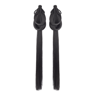 汉服头饰假发古风发包一体式发髻造型鸾烟记发饰女垫发包懒人发型