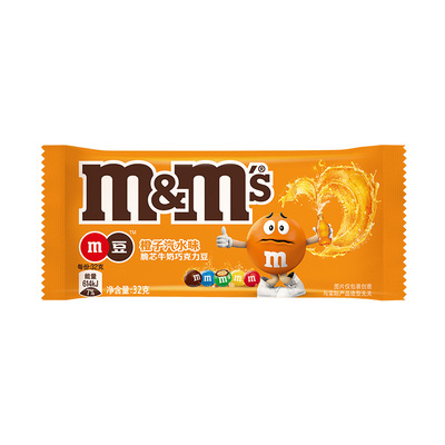 mm豆脆芯袋装休闲食品夹心巧克力