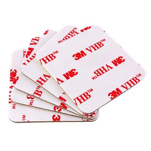 3m透明双面胶强力固定家用车用4905纳米魔力超薄高粘度小圆贴