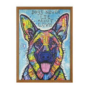 柚木相框定制胡桃木画框实木照片框架挂墙1000片拼图裱画框制作