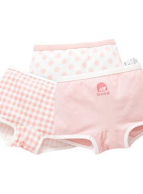 巴拉巴拉儿童内裤女童平角棉女生