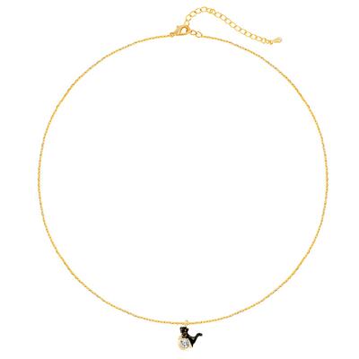 OSEWAYA小众猫咪松鼠锁骨项链