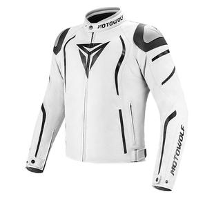 冬季机车赛车服摩托车骑行服防摔保暖防水骑士装备男夹克修身上衣