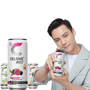 【陈伟霆代言】CELSIUS燃力士健康饮料0糖0热量健身运动饮料6罐