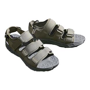 斯凯奇官方outlet凉鞋厚底夏款轻便户外沙滩鞋魔术贴男渔夫鞋子
