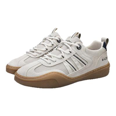 康龙男鞋德训鞋2025新款复古阿甘鞋低帮休闲板鞋男时尚百搭运动鞋