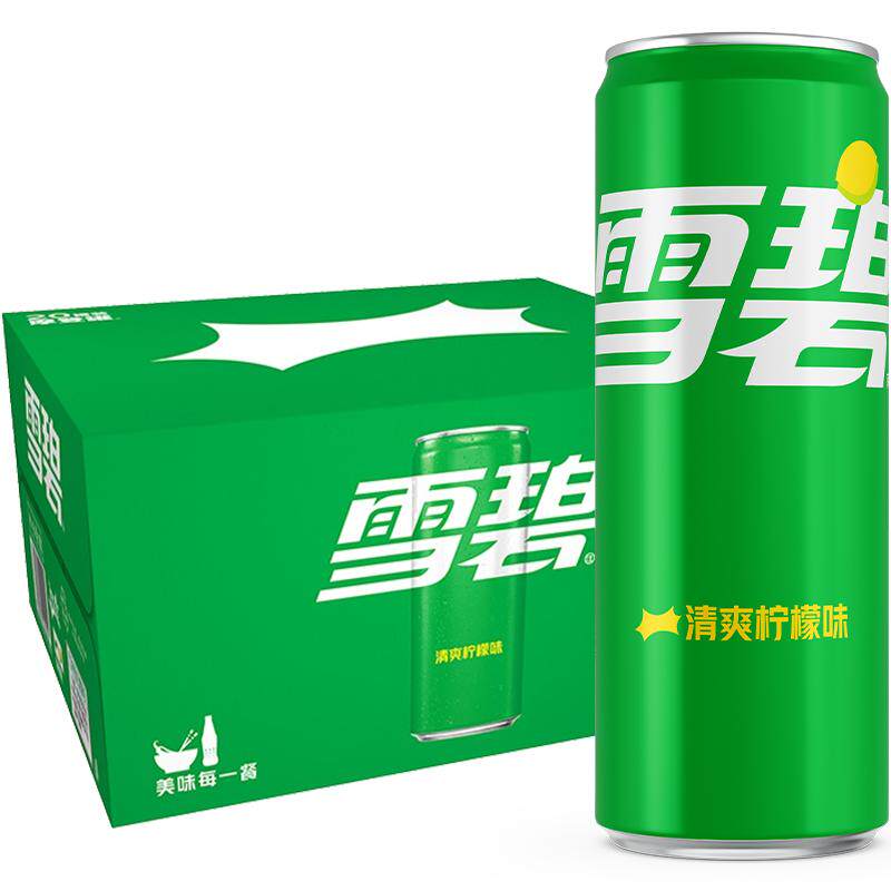 可口可乐雪碧强劲气泡清爽