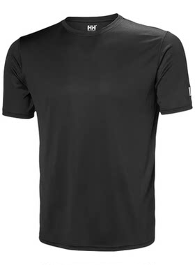 Helly Hansen/HH海丽汉森男Tech T-Shirt 2.0防晒+UPF速干短袖T恤
