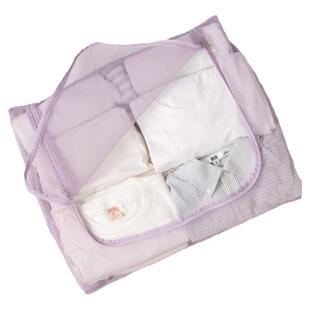 韩国full旅行居家男女衣物收纳包可折叠便携大容量透气网眼整理袋