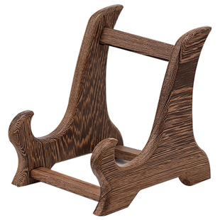 鸡翅实木茶饼架普洱茶架子茶架展示架托茶叶摆放架茶饼支架茶托架