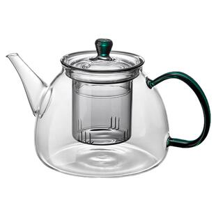 忆壶茶玻璃茶壶泡茶家用耐高温加厚泡茶壶家用待客茶水分离花茶壶