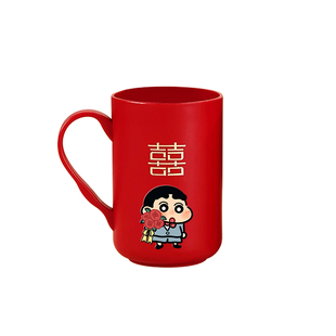 结婚镜子梳子套装婚礼新娘陪嫁一对礼盒红色高颜值女方婚庆用品