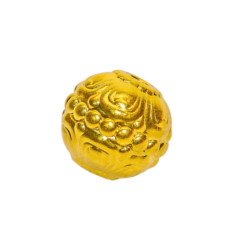 莲花汉堡珠金米黄金格桑花转运珠
