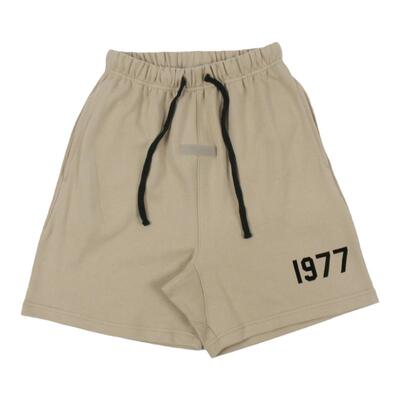 美式休闲毛圈纯棉短裤