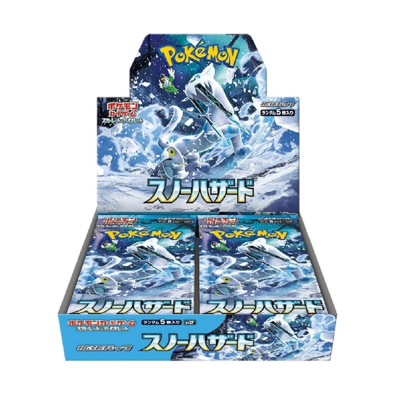 日版宝可梦卡牌 PTCG正版收藏卡组冰雪险境sv2P