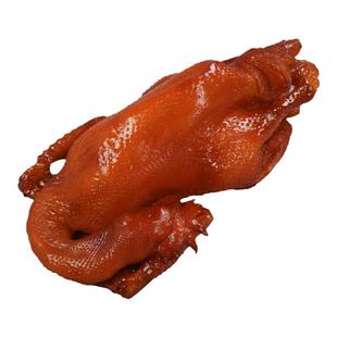 仿真沟帮子熏鸡模型直播道具假菜食品仿真鸡烧鸡熟食样品装饰