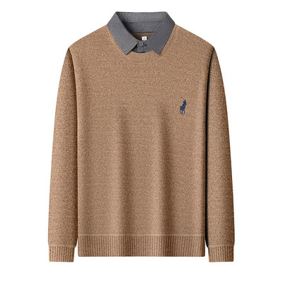 罗蒙秋冬针织衫毛衣商务休闲毛衣