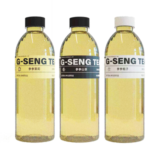 硬核颜究所长白山人参乌龙茶大容量0糖0脂健康清茶茉莉解腻茶饮料