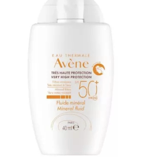 雅漾Avene物理防晒霜SPF50小金刚清爽面部防乳温和无酒精敏感肌