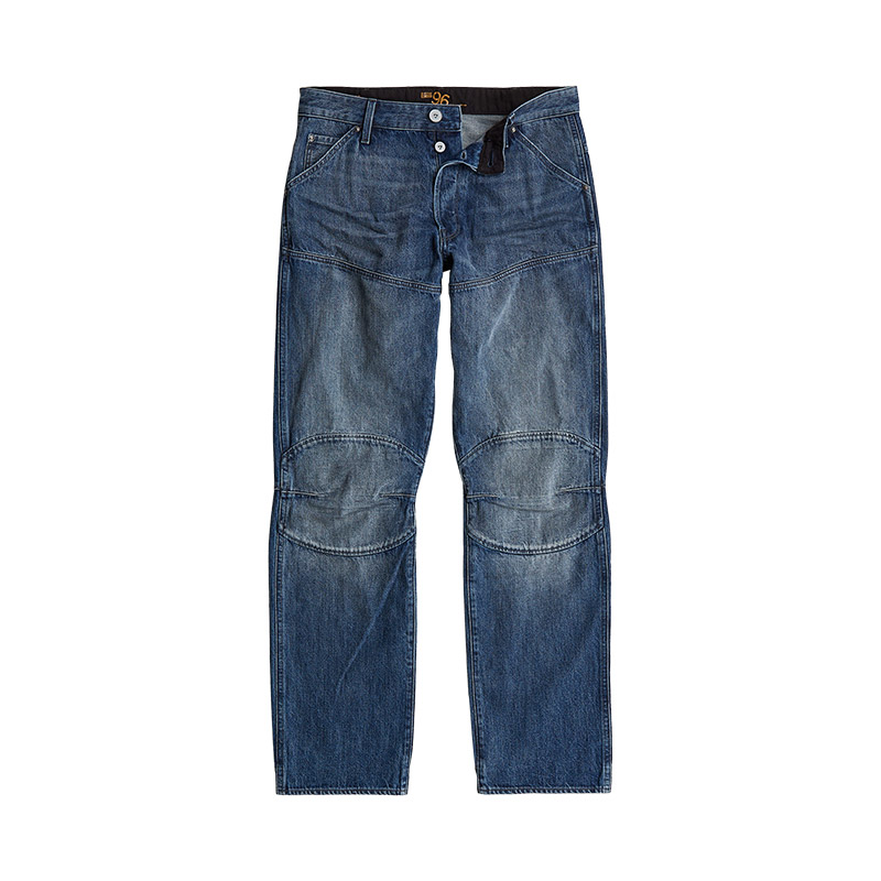 G-STAR RAW冬季5620机车帅气直筒修饰腿型男士硬挺牛仔裤D23699