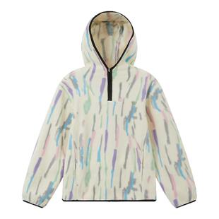 咕噜日记童装儿童连帽摇粒绒卫衣2026春装新女童保暖长袖上衣男童