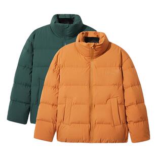 【高充绒】卡宾三防面包羽绒服男冬季休闲大衣立领宽松刺绣潮外套