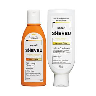澳洲SHEVEU赛逸洗发水咖啡因二硫化硒柔顺密发橙瓶（护发素临期