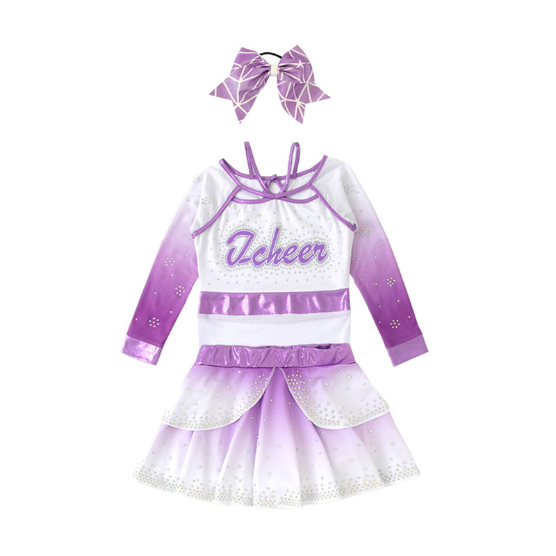 儿童啦啦队演出服运动会服装