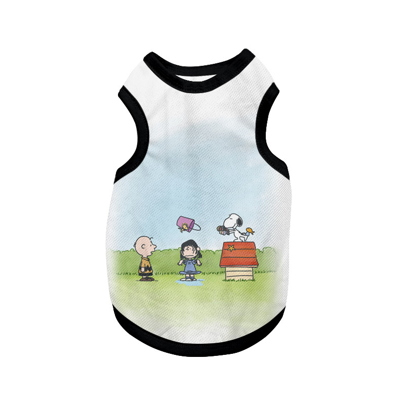 NASA联名史努比插画宠物衣服