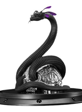 Arthur.K蝰蛇仿真树脂雕塑