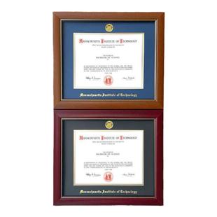 美国2区毕业证书相框A4美区高校证书荣誉展示框