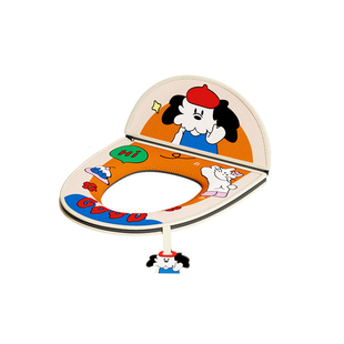 马桶垫四季通用高级感可爱家用新款防水合租个人专用厕所隔脏垫子