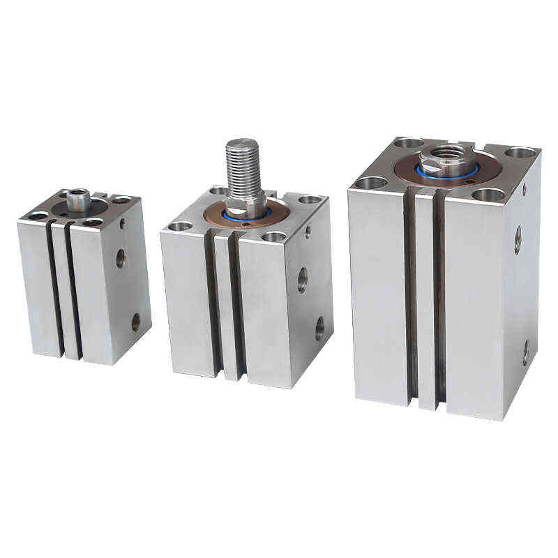 CHTM方形不锈钢带磁薄型油缸立式注塑模具行程控制JOB CXRS-SD32