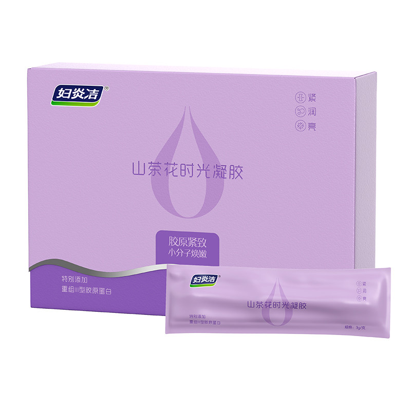 妇炎洁山茶花时光紧致水润凝胶