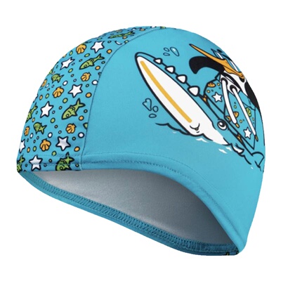 Speedo/速比涛童趣印花泳帽