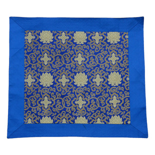 藏式佛堂装饰供佛桌布佛台布高档织锦缎双层加厚佛经盖布抄经垫布