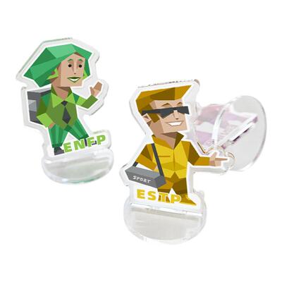 MBTI小摆件办公桌工位infiintf