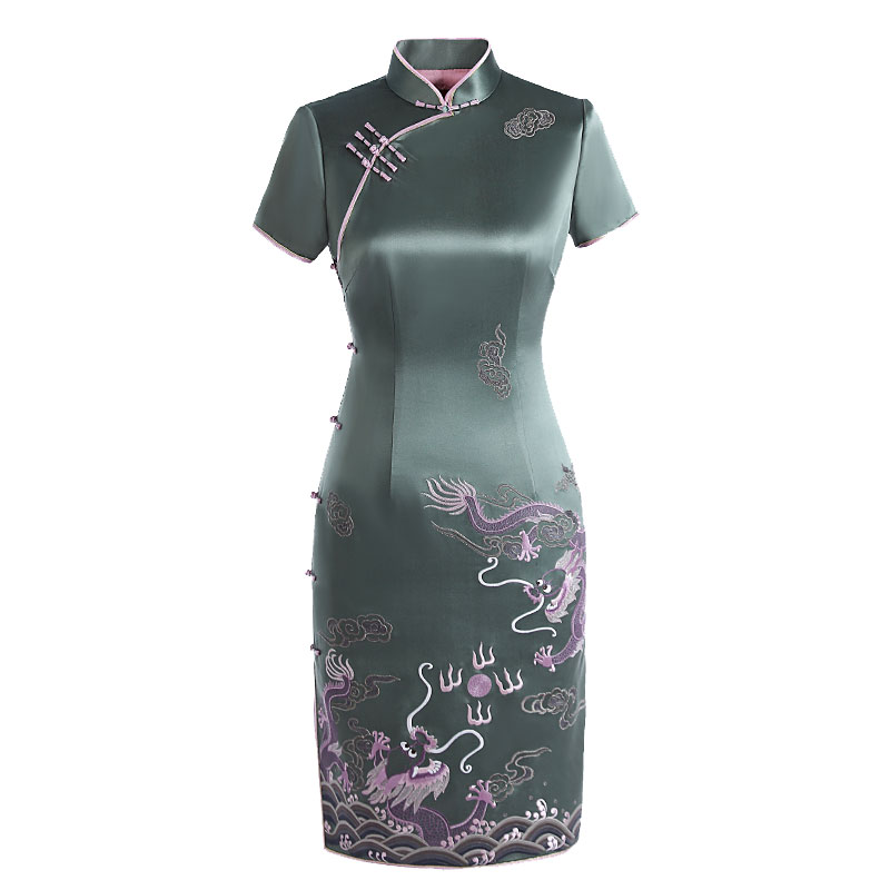 品尚华服手工旗袍，复古风