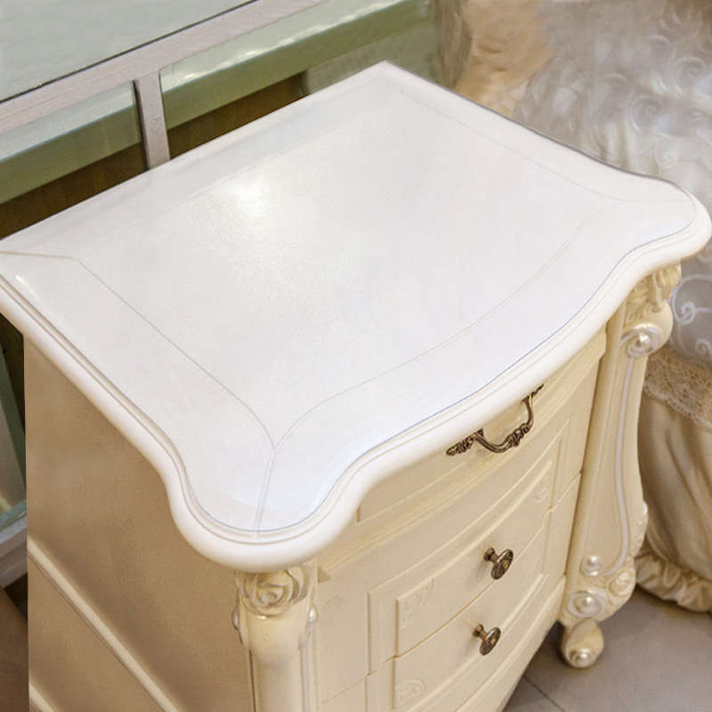 电视柜桌垫 透明软玻璃床头柜书桌防油防水桌布水晶板 桌面保护膜