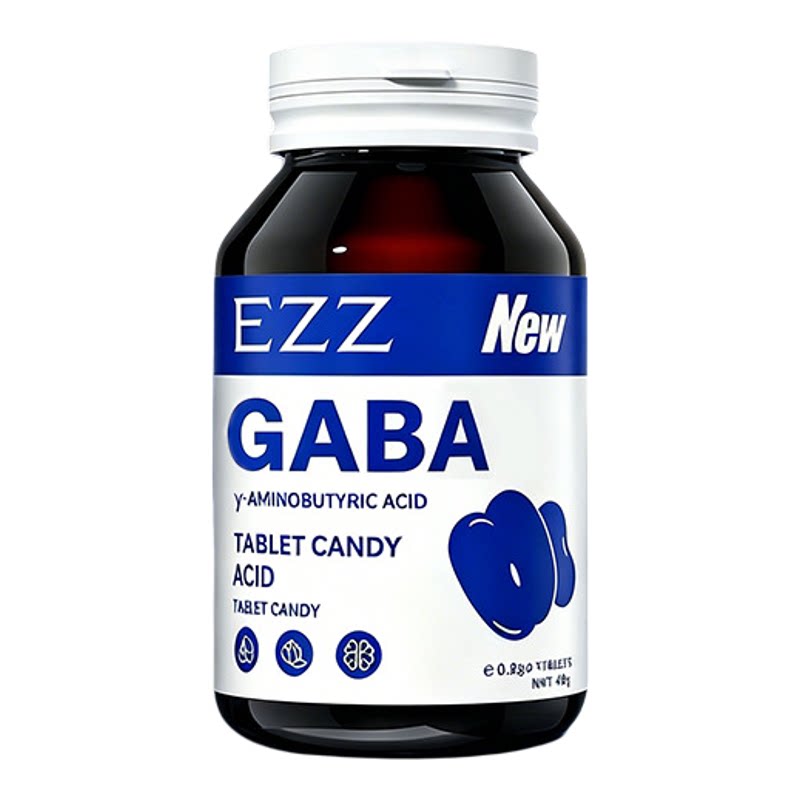 澳洲进口EZZ氨基丁酸GABA睡眠片软糖2.0茯苓百合酸枣仁非褪黑素