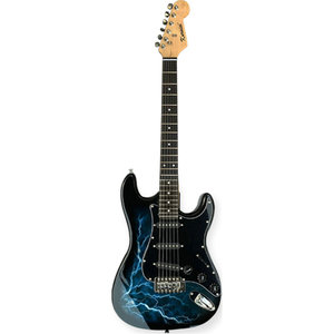 闪电初学st电吉他套装入门吉他有音箱蓝牙可充电户外音响全国包邮